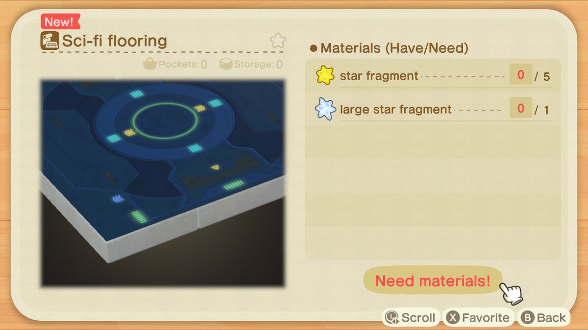 A recipe for a Sci-fi Flooring